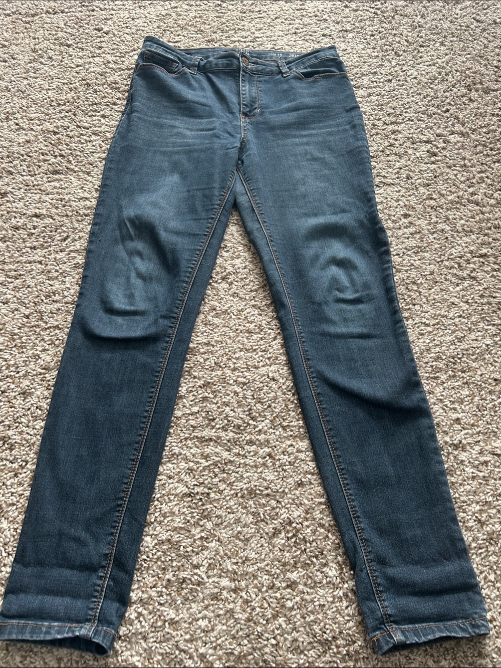 True Craft Women's Dark Blue Skinny Jeans